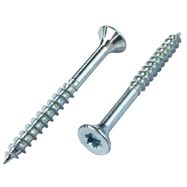 Spaanplaatschroef 5x80 Torx T25 deeldraad 200st