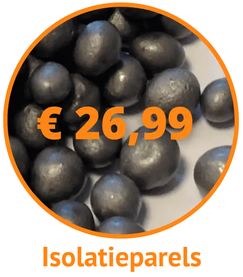 Isolatieparels 333 liter voor kruipruimte isolatie