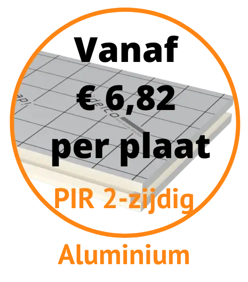 <br />
PIR-2-zijdig-aluminium Isolatieplaten 